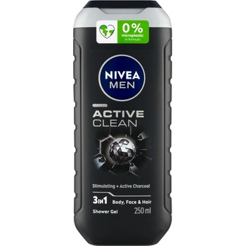 Beiersdorf NIVEA MEN SG 250ML ACTIVE Clean