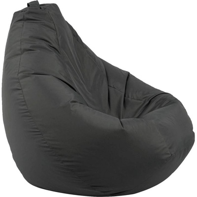 Pufrelax Пуф круша Nirvana Grande, водоустойчив, Тъмно сив