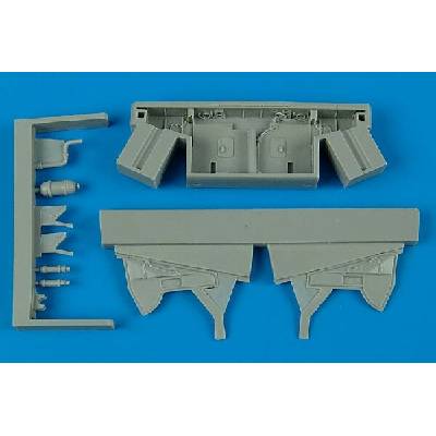 HASEGAWAHawker Hurricane Mk. I/II wheel bays 1:72