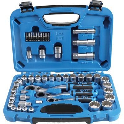 BGS technic Súprava gola „Gear Lock” Go-Thru otvorené obojstranné račne 4.5 - 25 mm 52 ks BGS 2181