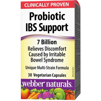 Webber Naturals Probiotic IBS Support 7 billion [30 капсули]