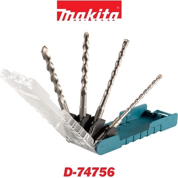 Makita Свредла за бетон SDS-Plus, 6-12x160 мм, Makita D-74756, 4 бр (D-74756)