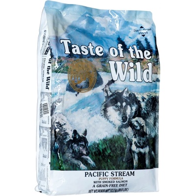 Taste of the Wild Taste Of The Wild Pacific Stream Puppy Храна за кучета, суха, за малки на възраст, 12.2 kg