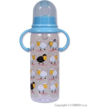 Akuku Fľaša s obrázkom 250 ml Modrá