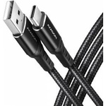 AXAGON USB-A USB Cable - USB-C 1 m Black (BUCM-AM10AB)