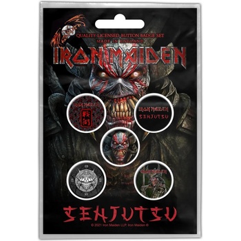RAZAMATAZ Значки iron maiden - senjutsu - razamataz - bb084