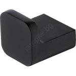 Nimco mac 29054-90 - Стенна закачалка maya матов черен (nm0039)