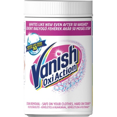 Vanish Oxi Action Prášek na bělení a odstranění skvrn 625 g
