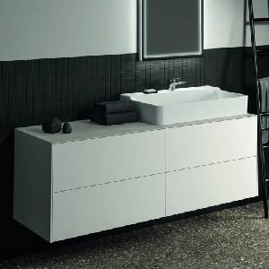 Ideal Standard Atelier Conca стенен шкаф за шкафове, матово бяло, 4 чекмеджета, 160 см (T3990Y1)