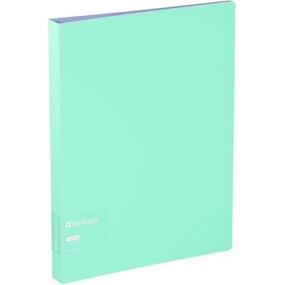 Berlingo Pořadač Berlingo Haze Turquoise/ Lilac - A4 4 kroužky