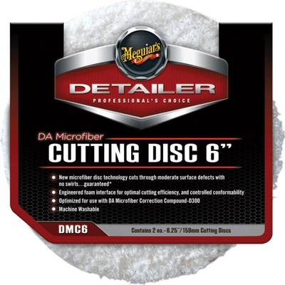 Meguiar's DA Microfiber Cutting Disc 6" 2 ks