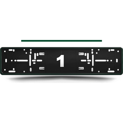 Alti Giri Držiak ŠPZ - MONO - 2 kusy Farba: Racing green (Závodná zelená)