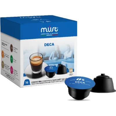 Deca (безкофеин) MUST съвместими с кафемашини Dolce Gusto (16 бр. )