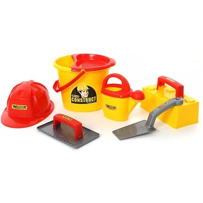 Polesie Toys Строителни инструменти с каска 7 части 50205 (106732)