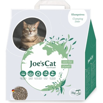 Joes Cat hrudkujúca podstielka z recyklovaného papiera 8 l
