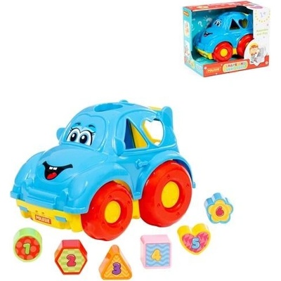 Polesie Auto so zásuvnými kockami