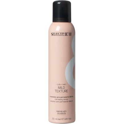 Jemná polotrvalá ondulace bez amoniaku Selective Professional Curly Hair Mild Texture - 250 ml