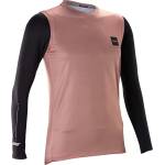 Leatt Дамска фланелка с дълъг ръкав за колоездене Leatt Women's MTB Gravity 2.0 L/S Jersey Cycling jersey - Dusty Pink (156-2906-0213)