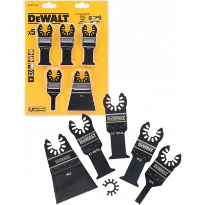 DeWalt DT20732 sada plátků do oscilační brusky 5ks, (DT20700,DT20701,DT20704,DT20705,DT20710)