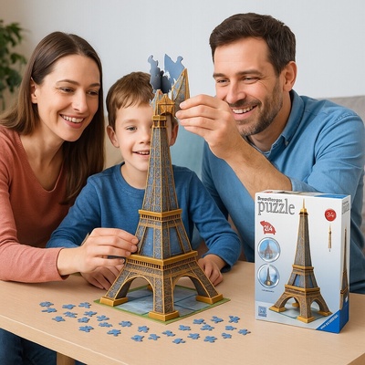 Ravensburger 3D puzzle Eiffelova věž 216 ks – Zboží Dáma