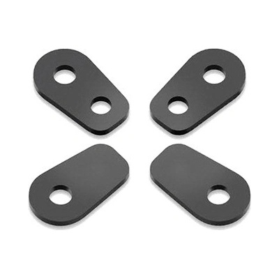 Adaptér pro montáž blinkrů RIZOMA pro motocykly DUCATI 1199, HONDA, KAWASAKI ER-6F/N, černý (sada) - Černá