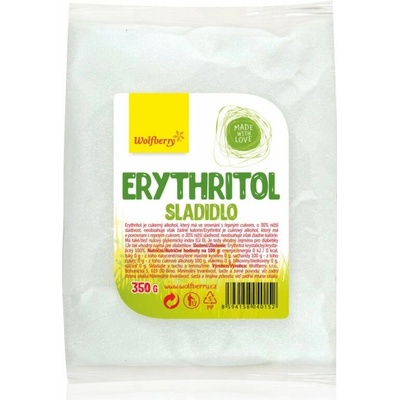 Wolfberry Erythritol sladidlo bez kalórií 350 g