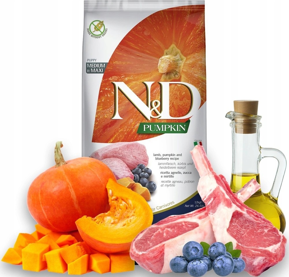 Puppy Medium N And D Dog Food N&D Pumpkin Puppy Medium Maxi Grain