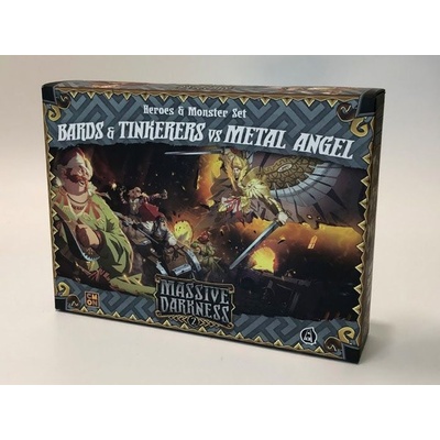 CMON Massive Darkness 2 Bards & Tinkerers vs Metal Angel: Heroes & Monster Set