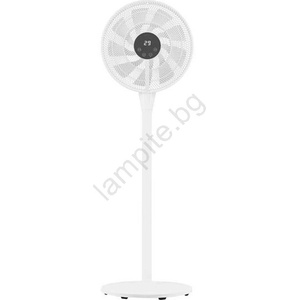 EUROLAMP Подов вентилатор 25w/230v Ø 40 см бял + дистанционно управление (eu0719)