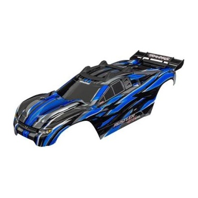 Traxxas Каросерия Traxxas Rustler 4X4 VXL синя (без скоби)