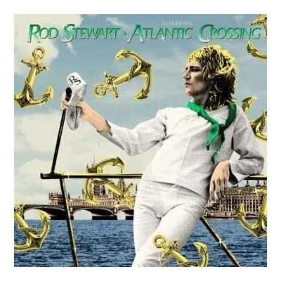 Rod Stewart - Alternate Atlantic Crossing (RSD 2026) (Blue Marbled Coloured) (140 g) (LP) (0081227805654)