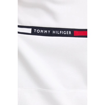 Tommy Hilfiger Суичър Tommy Hilfiger в бяло с качулка с апликация MW0MW37361 (MW0MW37361)