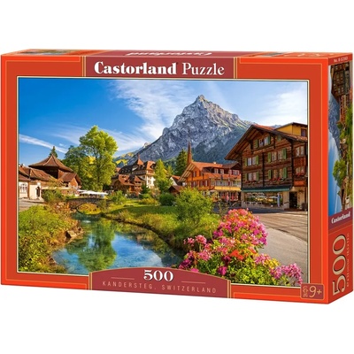 Castorland Пъзел Castorland от 500 части - Кандерстег, Швейцария (B-52363)
