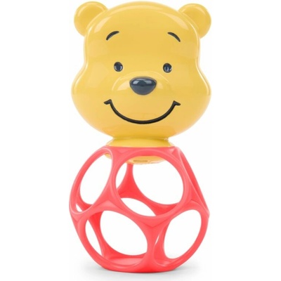 Bright Starts Hunny & Shake Winnie the Pooh kousátko s chrastítkem 2 ks