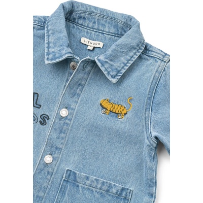Liewood Детско дънково яке Liewood Kinsley Placement Denim Overshirt (LW20934.PPY2)