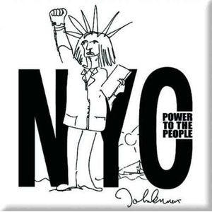John Lennon NYC Power to the People Магнит (JLMAG14)