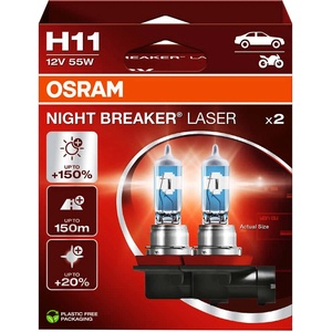 OSRAM night breaker laser 2hb h11 55w 3200k