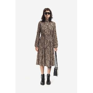 APC A. P. C. Рокля Robe Dorethea LYAAR-F05988 BLACK/WHITE (LYAAR.F05988)