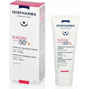 Isis Pharma Оцветен крем за лице против розацея Ruboril Expert, SPF50+, 40 ml