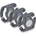 Osprey Хидратиращ резервоар (camelbak) Osprey Hydraulics Magnet Kit Hydration system - Grey - размер 3-Pack (533-1654-0111)
