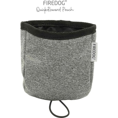 Firedog QuickReward vrecko na maškrty Softshell šedé melírované