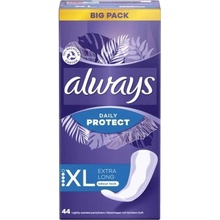 Always Dailies Long Plus Extra Protect hygienické vložky 44 ks