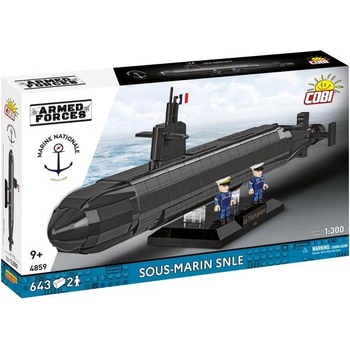 Cobi 4859 Въоръжени сили Подводница SNLE 4в1, 1: 300, 643 к, 2 ф