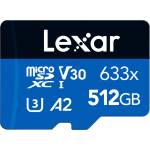 Lexar microSDXC 633x 512GB A2/V30 (‎LMS0633512G-BNAAA)