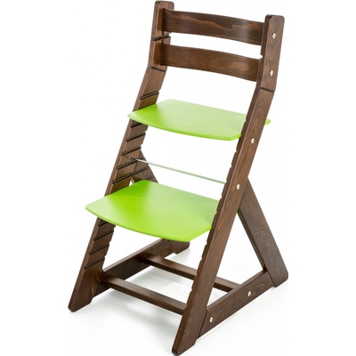 Hajdalánek Rostoucí židle Alma standard ořech / zelená