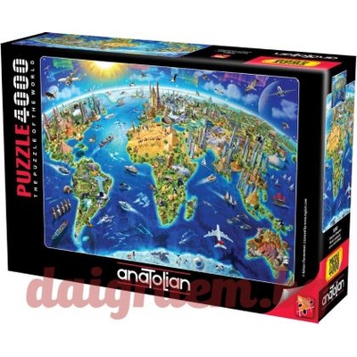 Anatolian Пъзел anatolian 5202 - 4000 части - Световни забележителности (p5202)