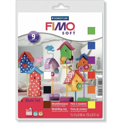 Modelovacia hmota sada 24x25 g Fimo Soft Basic 24 farieb