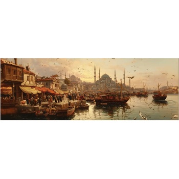 Anatolian - Puzzle Old Istanbul panorama - 1 000 piese