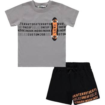 Civil Kids Grey - Boy T-shirt and shorts set 2-3y. 3-4y. 4-5y. 5-6y. 4 Pieces (179738174Y31-GRI)