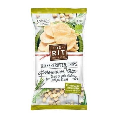 De Rit Cizrnové chipsy rozmarýn bio 75 g